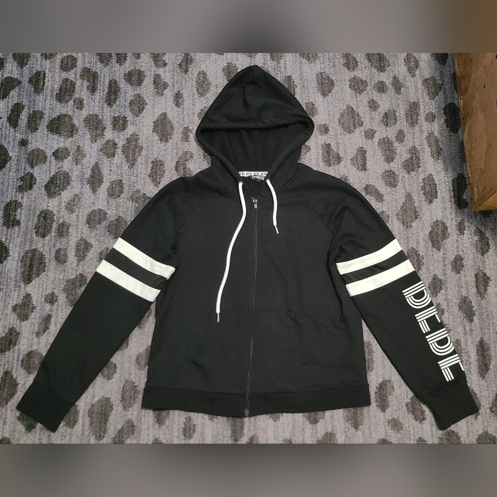 Bebe Zip-up Hoodie sz L
